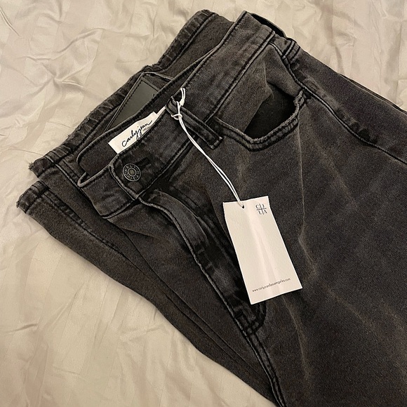 Carly Jean Los Angeles Women's Wide Leg Jeans - Picture 2 of 6